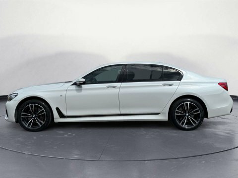 BMW 7 Series 3.0 740Ld Xdrive White #2