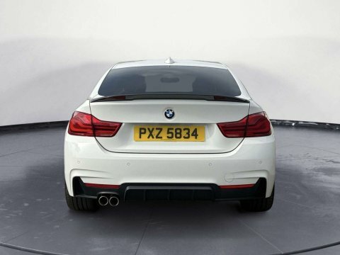 BMW 4 Series Gran Coupe 2.0 420D Xdrive PXZ5834 White #4