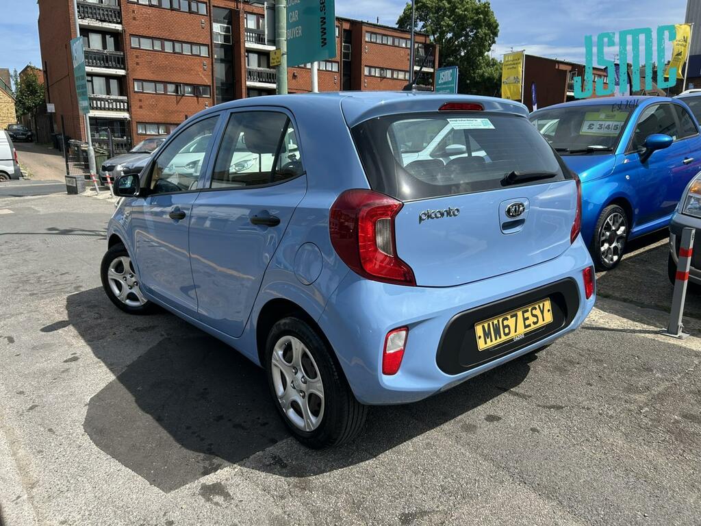 Kia Picanto 1.0 1 Hatchback Euro 6 66 Bhp MW67ESY Blue #3