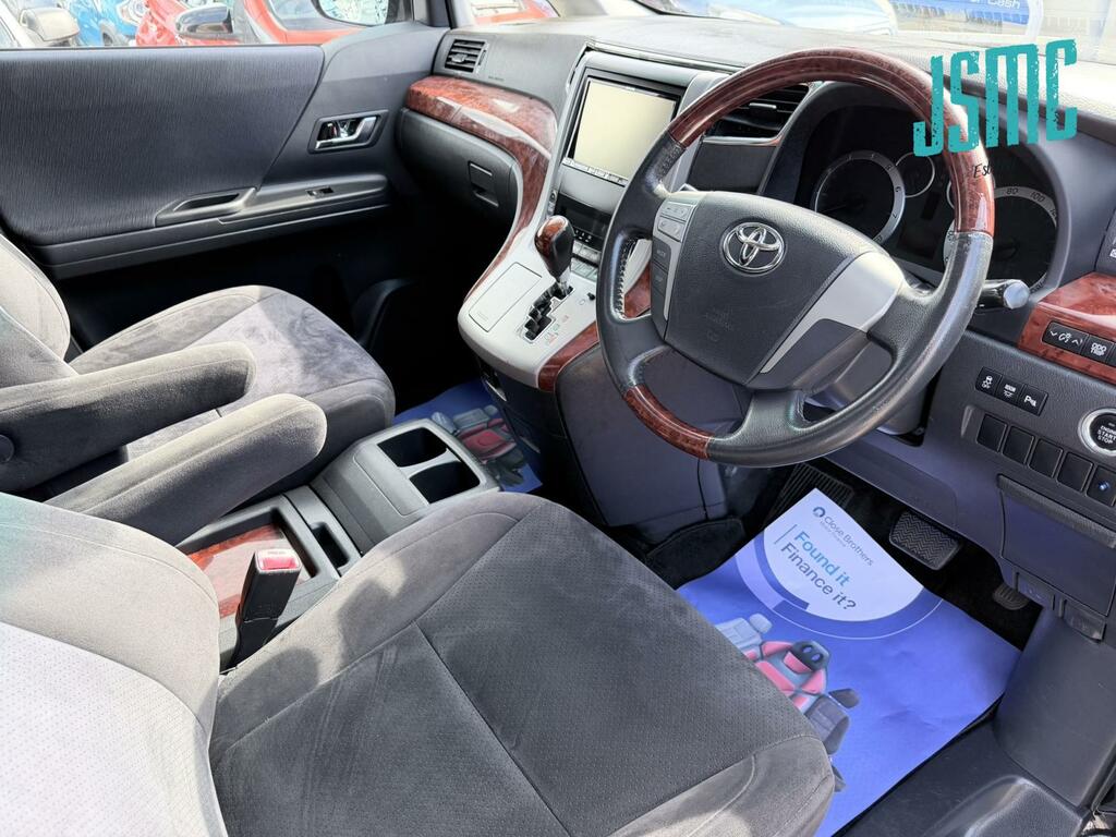 Toyota Vellfire Automatic Black #4
