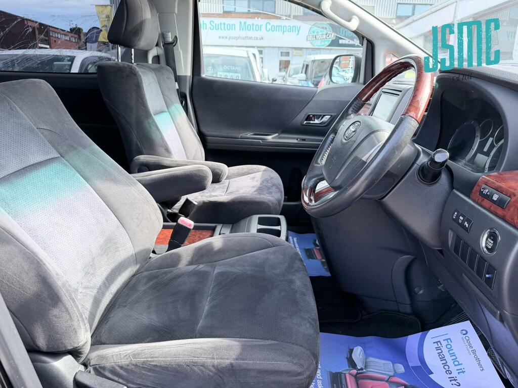 Toyota Vellfire Automatic Black #6