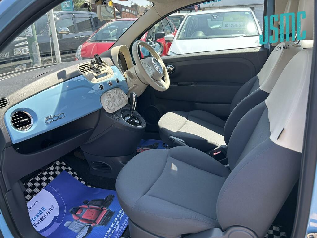 Fiat 500 Pop Blue #2