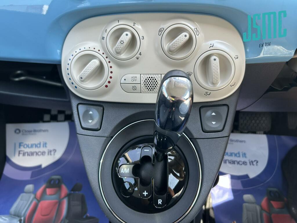 Fiat 500 Pop Blue #4