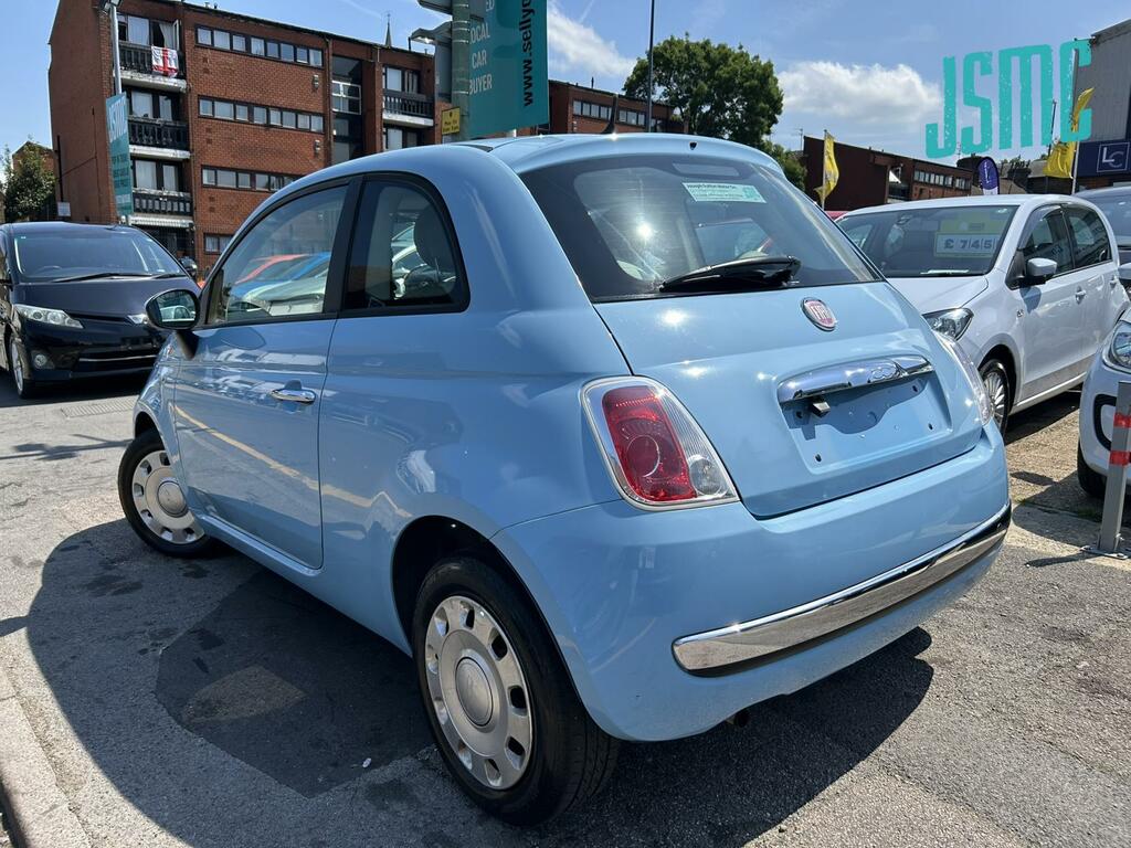 Fiat 500 Pop Blue #3