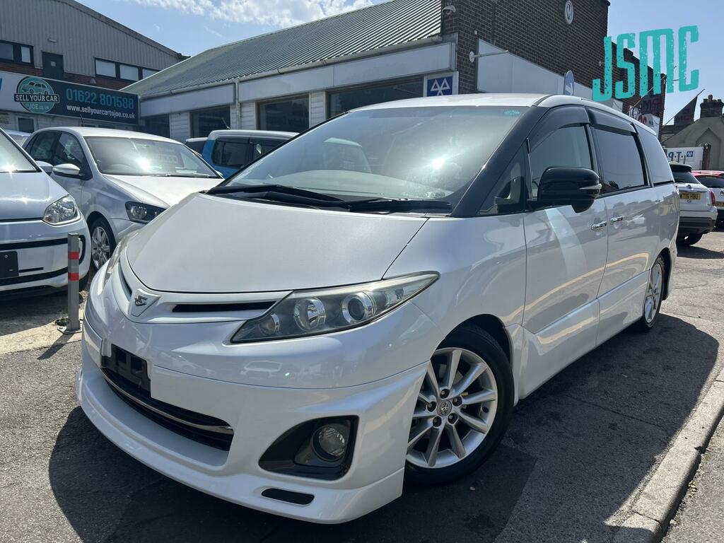 Toyota Estima Mpv 2.4 7 Seats P Doors Camera Leather 2012 Black #27