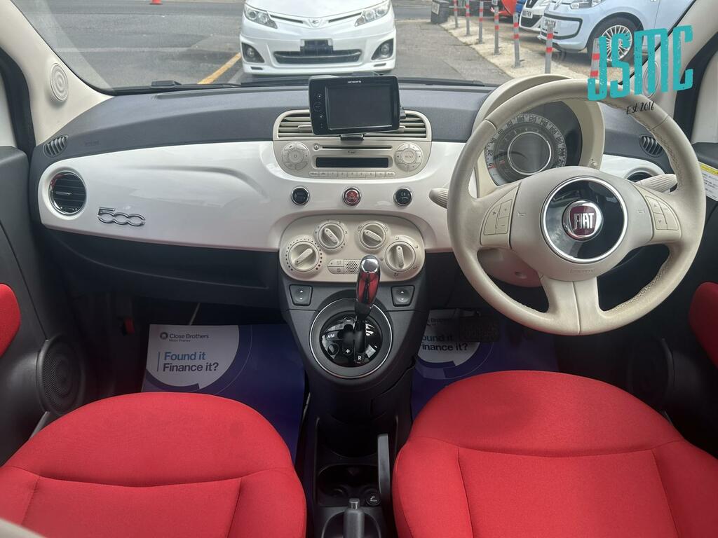 Fiat 500 Hatchback Purple #8