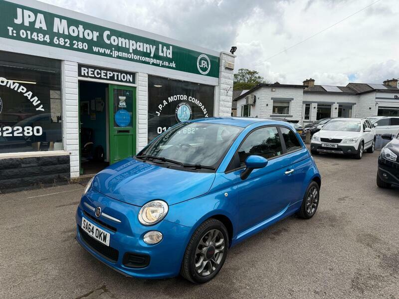 Fiat 500 1.2-s-hatchback-3dr-petrol-manual-euro-6-ss-69 Blue