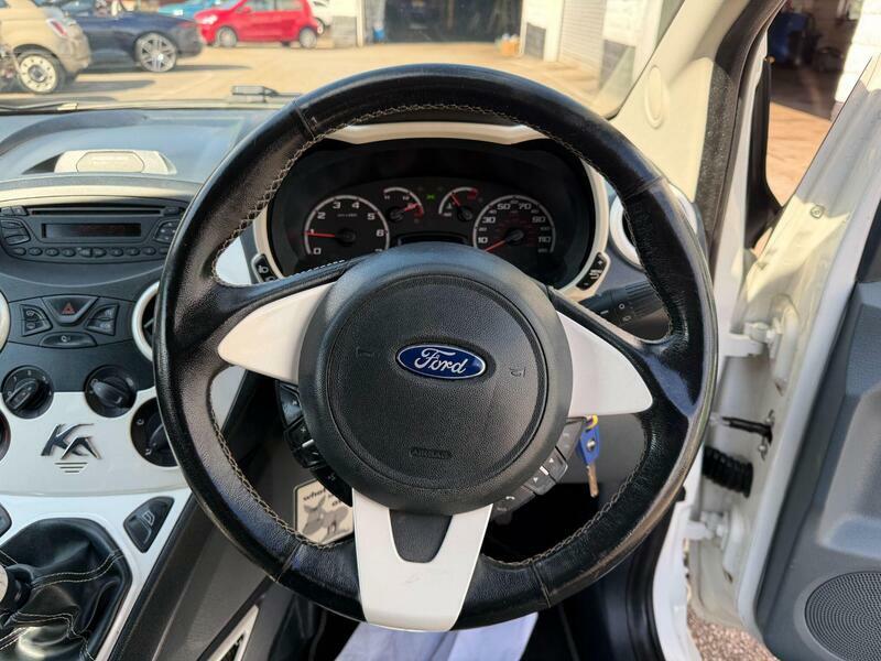 Ford KA Hatchback 1.2 Zetec White Edition Euro 6 Ss White #14