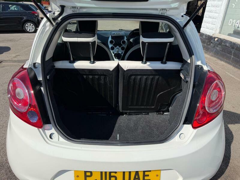 Ford KA Hatchback 1.2 Zetec White Edition Euro 6 Ss White #22