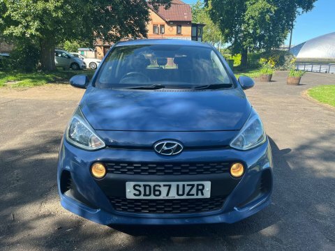 Hyundai I10 1.0 Se Euro SD67UZR Blue #2