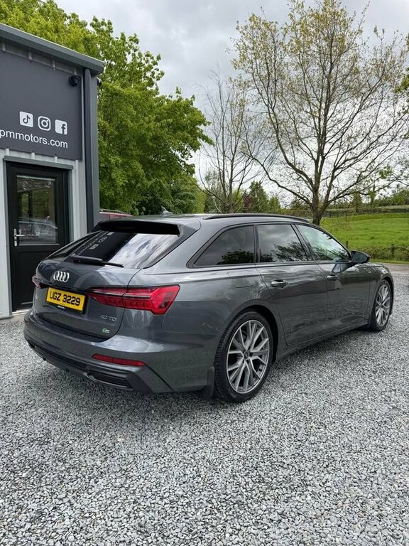 Audi A6 Avant 2021 2.0 Tdi 40 Black Edition Estate S Black #2