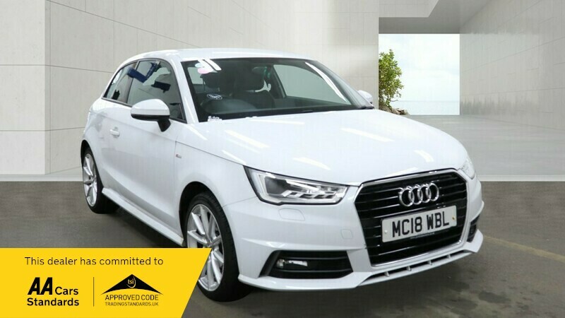 Audi A1 Tfsi S Line Nav White