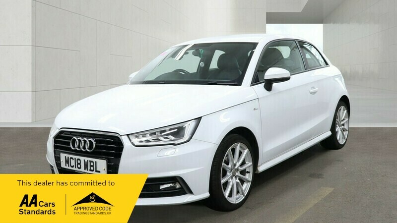 Audi A1 Tfsi S Line Nav White #2