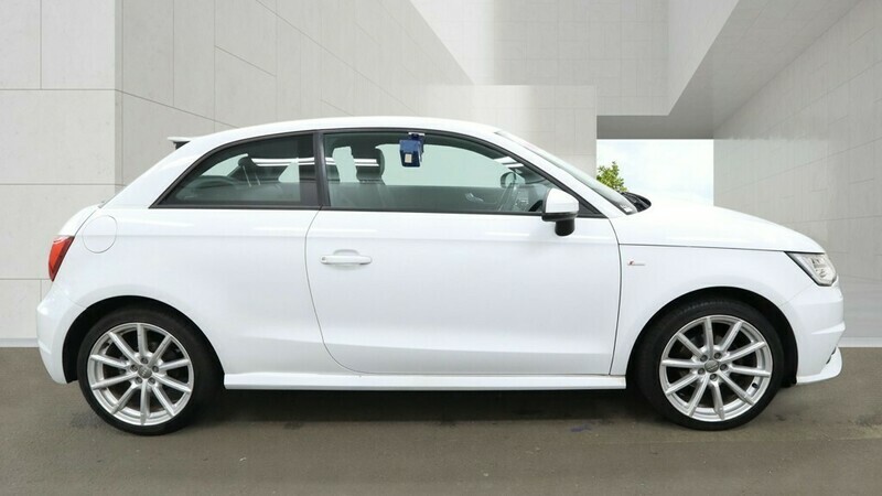 Audi A1 Tfsi S Line Nav White #5