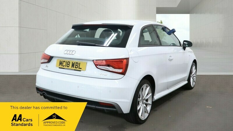 Audi A1 Tfsi S Line Nav White #4