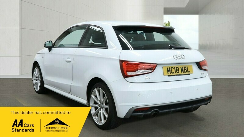 Audi A1 Tfsi S Line Nav White #3