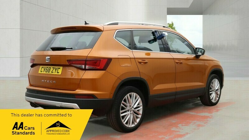 Seat Ateca Tsi Evo Xcellence Dsg Orange #4
