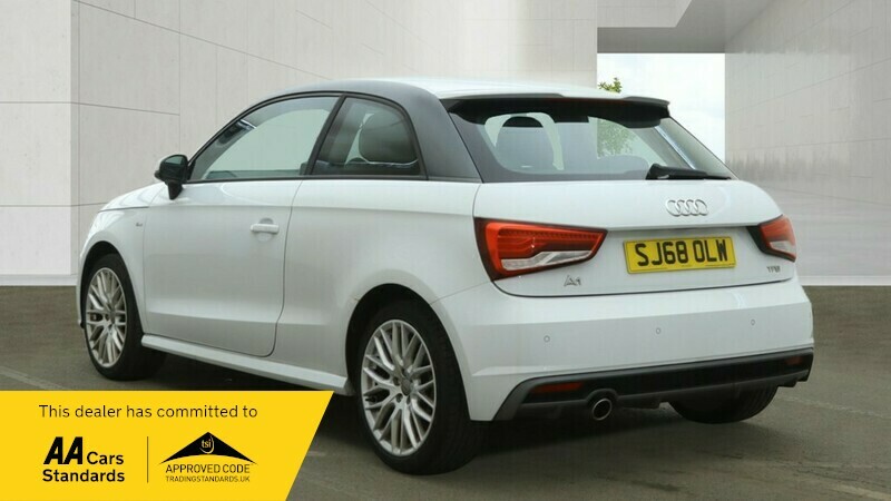 Audi A1 Tfsi S Line Nav White #3