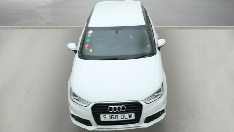 Audi A1 Tfsi S Line Nav White #5