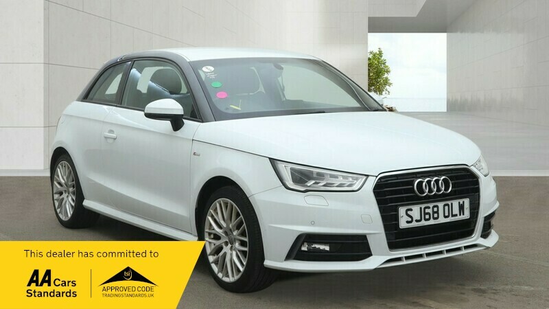 Audi A1 Tfsi S Line Nav White