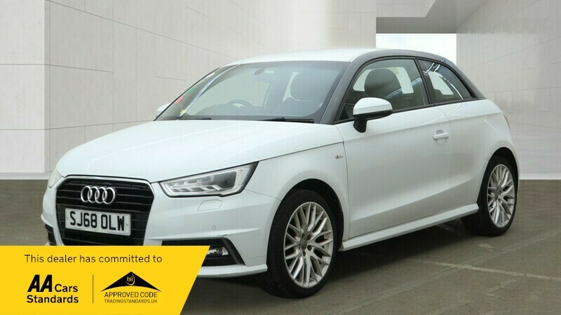 Audi A1 Tfsi S Line Nav White #2