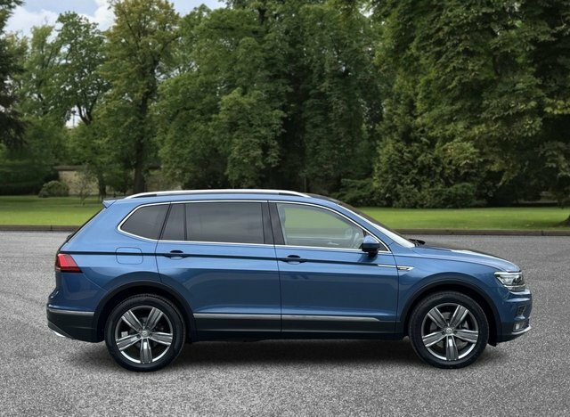 Volkswagen Tiguan Allspace 2019 2.0 Tdi Sel Suv Dsg 4Motion Euro 6 KT19NZA Blue #3
