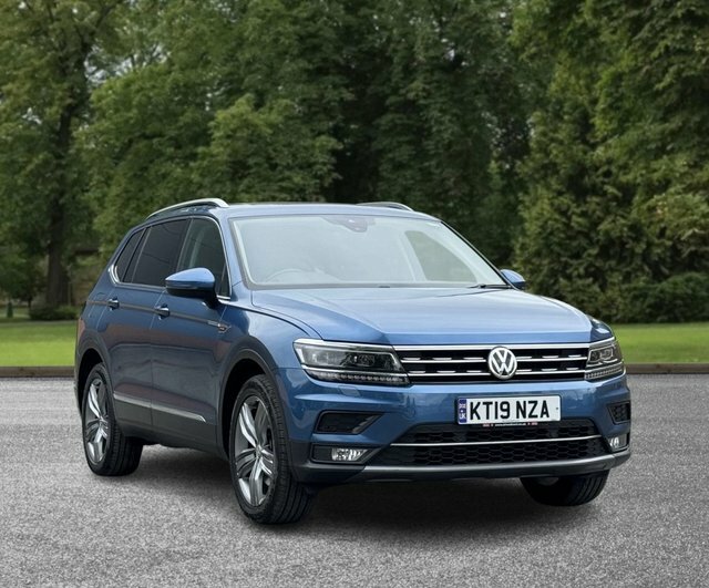Volkswagen Tiguan Allspace 2019 2.0 Tdi Sel Suv Dsg 4Motion Euro 6 KT19NZA Blue