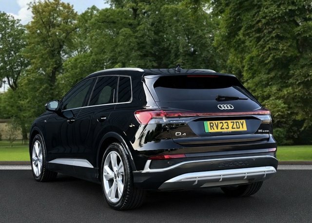 Audi Q4 E Tron 2023 35 S Line Suv 55Kwh 170 Ps RV23ZDY Black #6