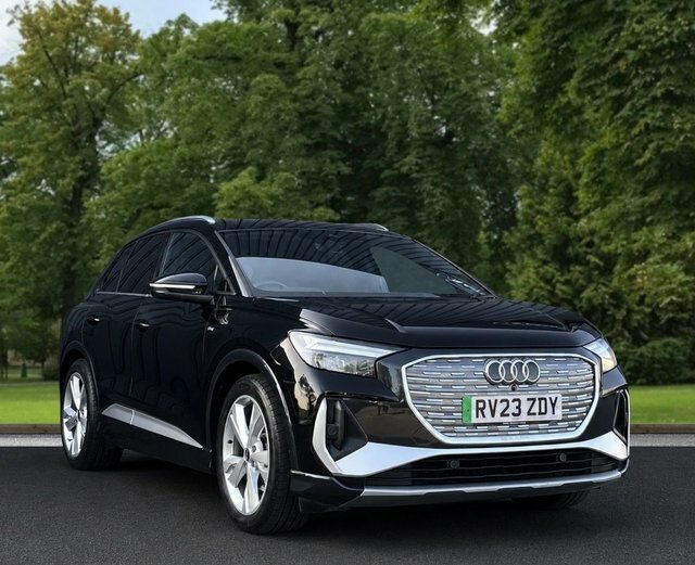 Audi Q4 E Tron 2023 35 S Line Suv 55Kwh 170 Ps Black