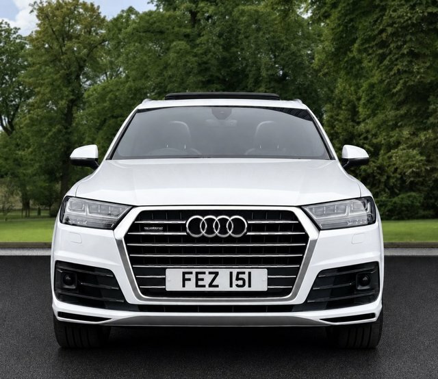Audi Q7 2015 3.0 Tdi V6 S Line Suv Tiptronic Qu FEZ151 White #3