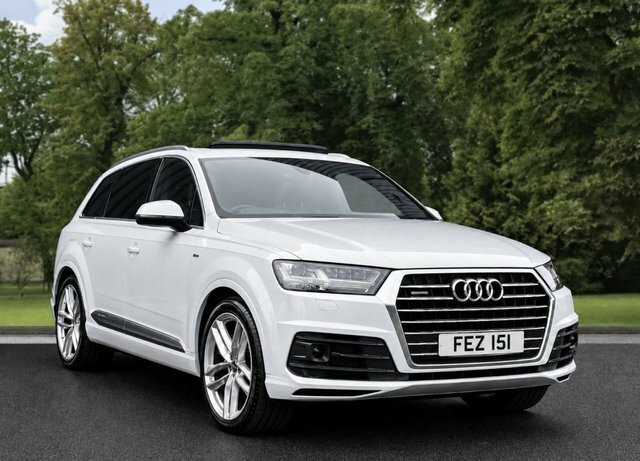 Audi Q7 2015 3.0 Tdi V6 S Line Suv Tiptronic Qu White