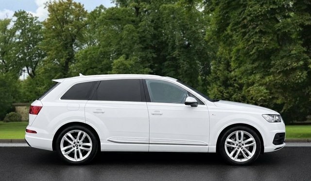 Audi Q7 2015 3.0 Tdi V6 S Line Suv Tiptronic Qu FEZ151 White #4