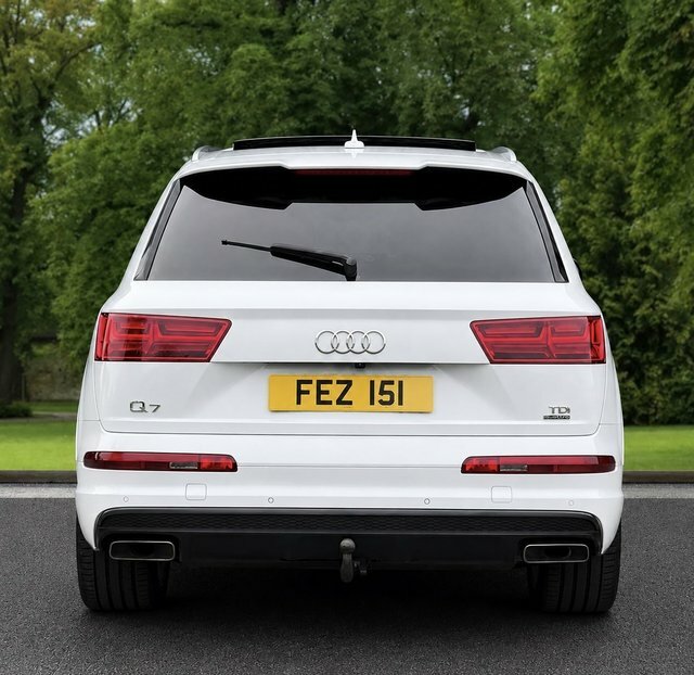 Audi Q7 2015 3.0 Tdi V6 S Line Suv Tiptronic Qu FEZ151 White #5