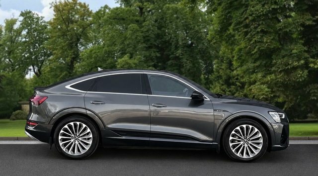 Audi E-tron 2021 50 S Line Sportback Quattro IMZ8339 Grey #4