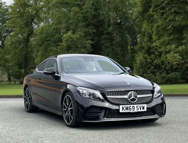 Mercedes-Benz C Class 2019 2.0 C300d Amg Line Premium Coupe Black