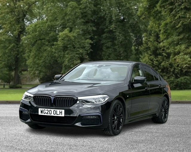 BMW 5 Series 2020 2.0 520D Mht M Sport Saloon Hybrid WG20OLH Black #2