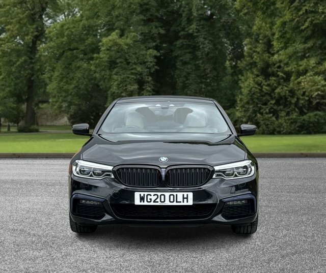 BMW 5 Series 2020 2.0 520D Mht M Sport Saloon Hybrid WG20OLH Black #6