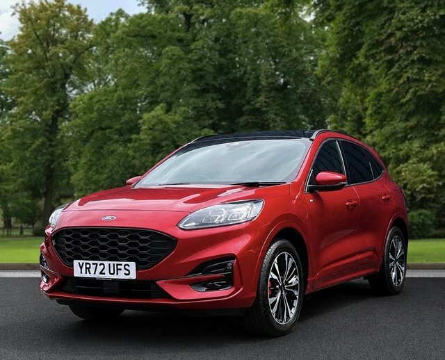 Ford Kuga 2022 2.5 Duratec 14.4Kwh St-line X Edition Suv YR72UFS Red #2