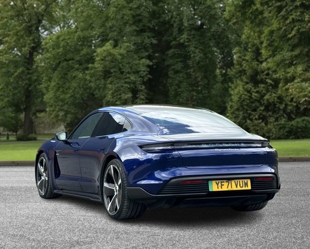 Porsche Taycan 2021 Performance Plus 93.4Kwh Turbo Saloon Ele YF71VUW Blue #5