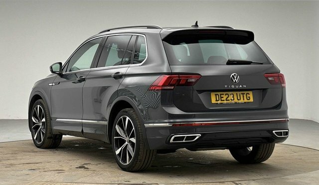 Volkswagen Tiguan 2023 2.0 Tdi R-line Suv Dsg Euro 6 Ss DE23UTG Grey #3