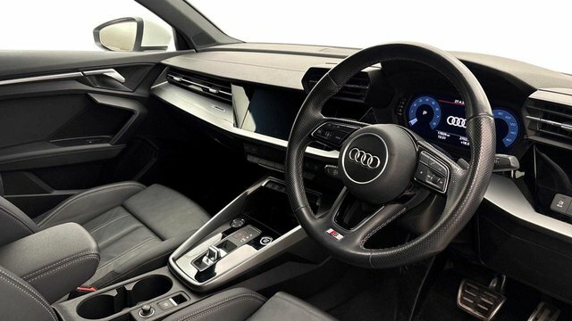Audi A3 2022 1.0 Tfsi 30 S Line Sportback S Tro NA72FNX White #4