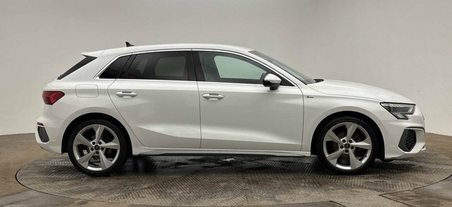 Audi A3 2022 1.0 Tfsi 30 S Line Sportback S Tro NA72FNX White #2