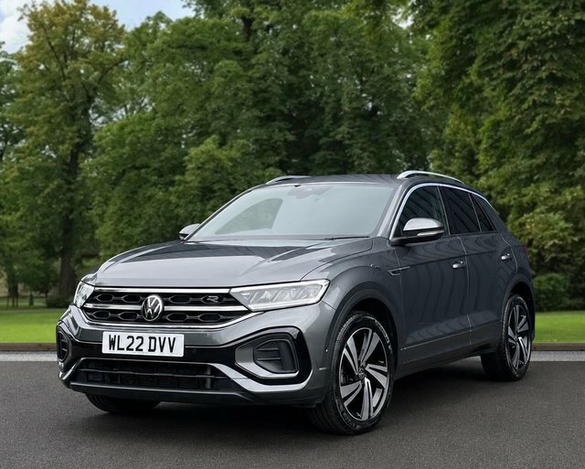 Volkswagen T-Roc 2022 1.5 Tsi R-line Suv Euro 6 WL22DVV Grey #2
