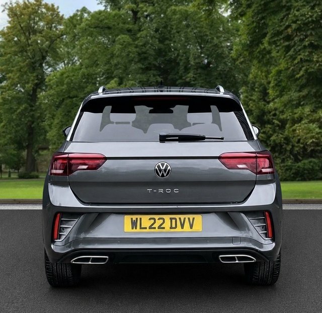 Volkswagen T-Roc 2022 1.5 Tsi R-line Suv Euro 6 WL22DVV Grey #5