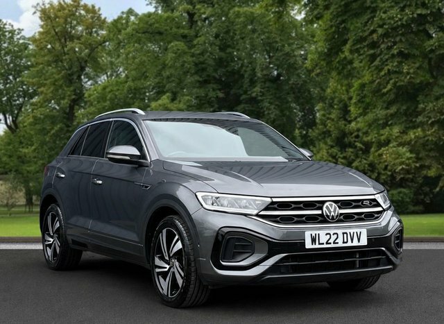 Volkswagen T-Roc 2022 1.5 Tsi R-line Suv Euro 6 WL22DVV Grey