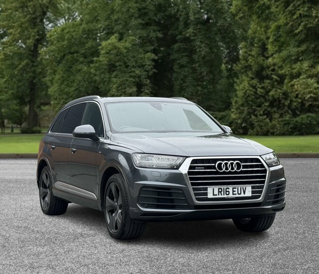 Audi Q7 2016 3.0 Tdi V6 S Line Suv Tiptronic Qu Grey