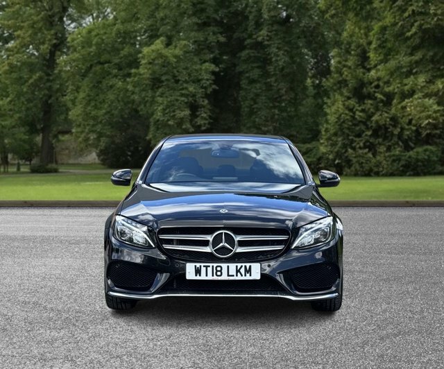 Mercedes-Benz C Class 2018 2.1 C220d Amg Line Saloon G-tronic WT18LKM Black #6