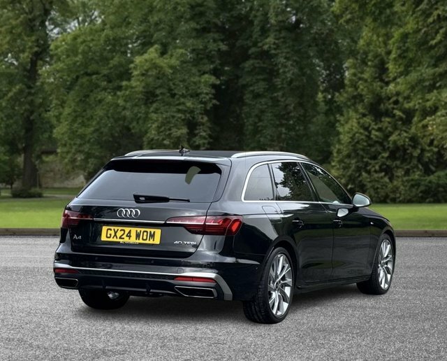 Audi A4 Avant 2024 2.0 Tfsi 40 S Line Estate S Tronic GX24WOM Black #4