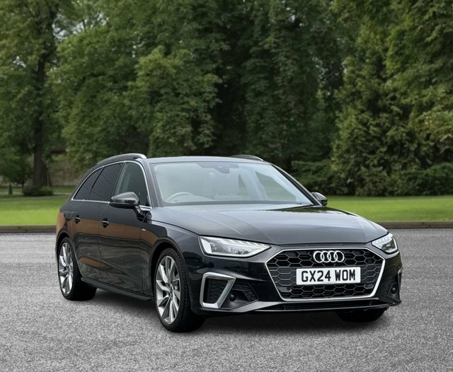 Audi A4 Avant 2024 2.0 Tfsi 40 S Line Estate S Tronic GX24WOM Black