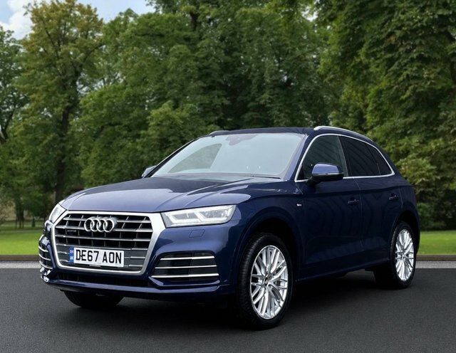 Audi Q5 2017 2.0 Tdi S Line Suv S Tronic Quattr DE67AON Blue #2